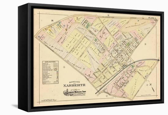 1896, Narberth, Pennsylvania, United States-null-Framed Premier Image Canvas