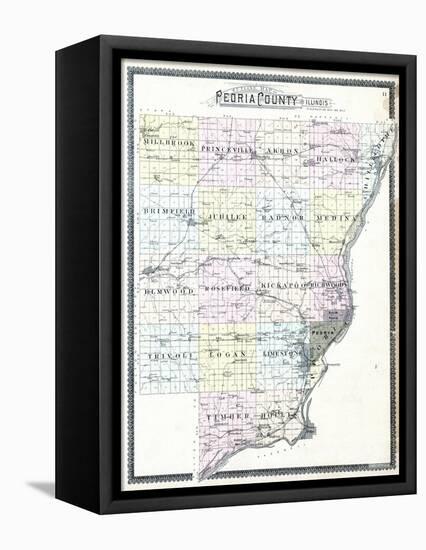 1896, Peoria County, Illinois, United States-null-Framed Premier Image Canvas
