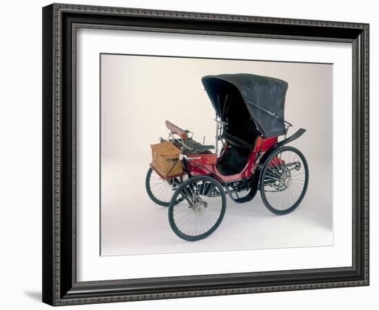 1896 Peugeot 3.5 Hp Horseless Carriage-null-Framed Photographic Print