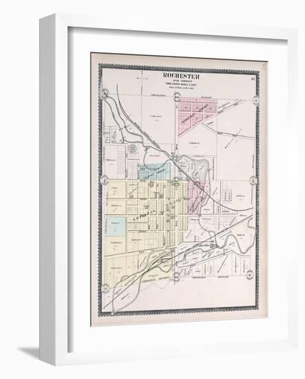 1896, Rochester, Michigan, United States-null-Framed Giclee Print