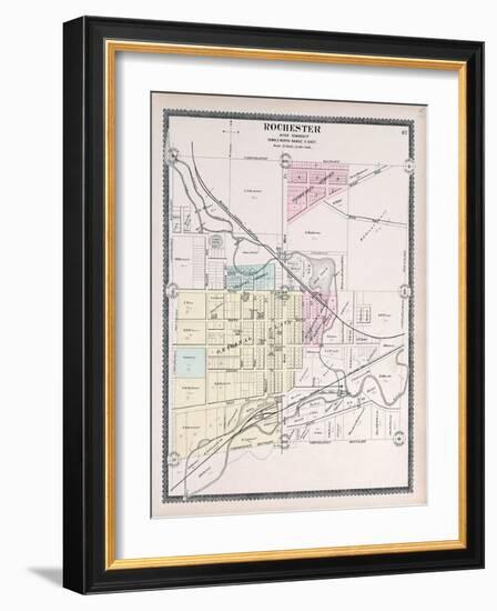 1896, Rochester, Michigan, United States-null-Framed Giclee Print