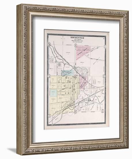 1896, Rochester, Michigan, United States-null-Framed Giclee Print