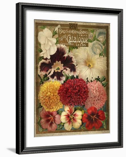 1897 Brotherton and Sons Spring Catalogue-null-Framed Art Print