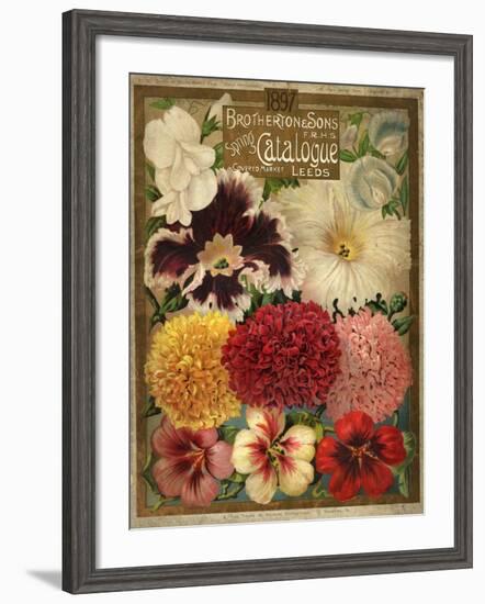 1897 Brotherton and Sons Spring Catalogue--Framed Art Print