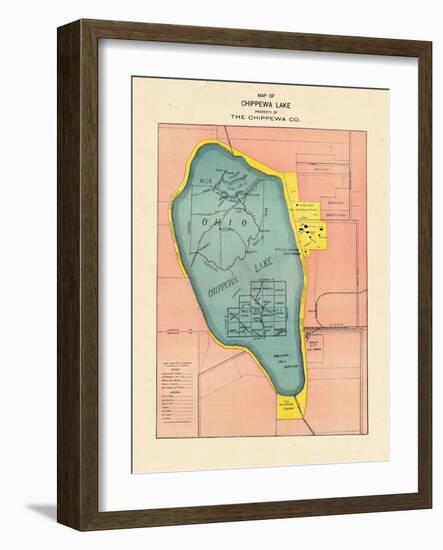 1897, Chippewa Lake, Ohio, United States-null-Framed Giclee Print