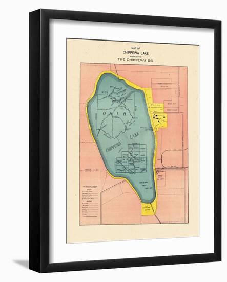 1897, Chippewa Lake, Ohio, United States-null-Framed Giclee Print