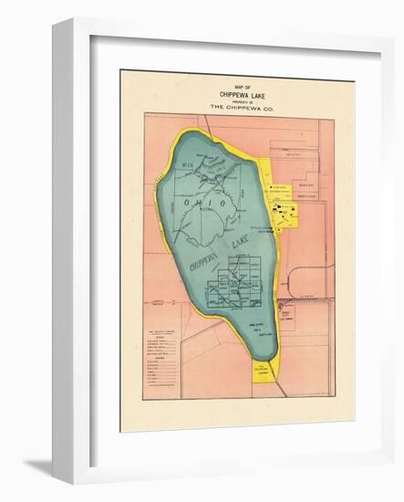 1897, Chippewa Lake, Ohio, United States-null-Framed Giclee Print