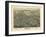 1897, Uniontown Bird's Eye View, Pennsylvania, United States-null-Framed Giclee Print