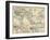 1898, 500 BC, Egypt, Libya, Armenia, Iran, Iraq, Saudi Arabia, Syria, Turkey, Jordan-null-Framed Giclee Print