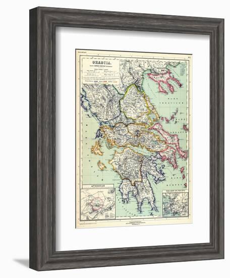 1898, 500 BC, Greece, Europe, Graecia, Athanae-null-Framed Giclee Print