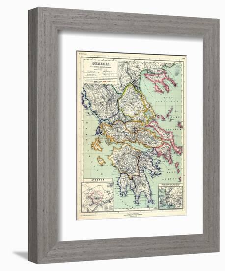 1898, 500 BC, Greece, Europe, Graecia, Athanae-null-Framed Giclee Print