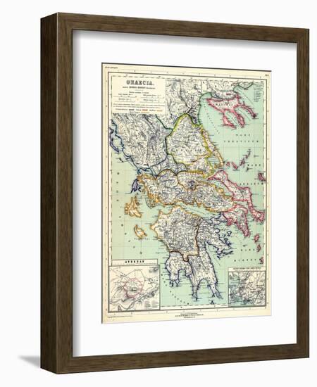 1898, 500 BC, Greece, Europe, Graecia, Athanae-null-Framed Giclee Print