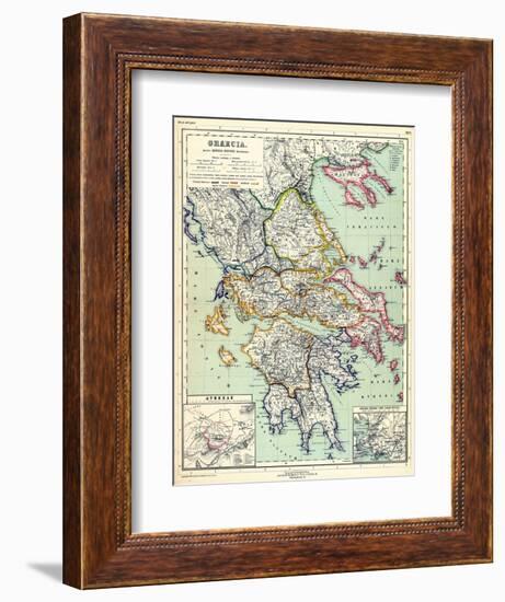 1898, 500 BC, Greece, Europe, Graecia, Athanae-null-Framed Giclee Print