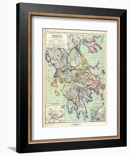 1898, 500 BC, Greece, Europe, Graecia, Athanae-null-Framed Giclee Print