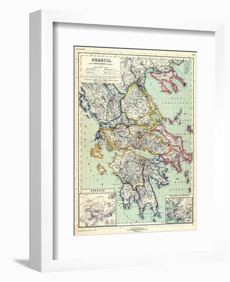 1898, 500 BC, Greece, Europe, Graecia, Athanae-null-Framed Giclee Print