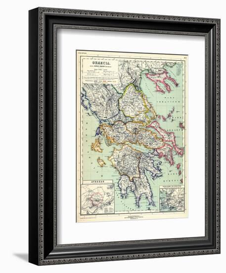 1898, 500 BC, Greece, Europe, Graecia, Athanae-null-Framed Giclee Print