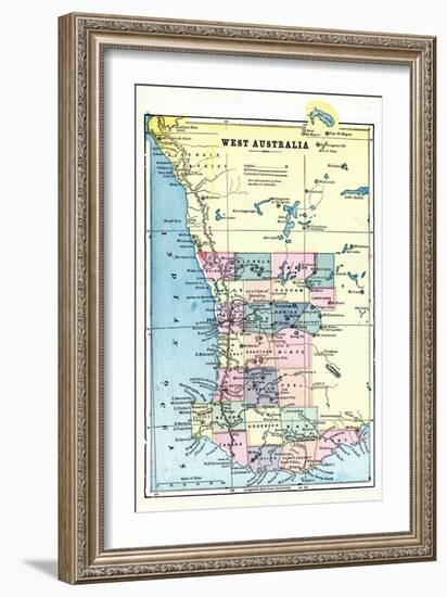 1898, Australia, West Australia-null-Framed Giclee Print