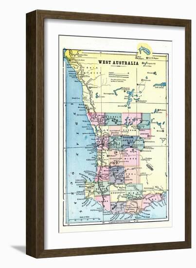 1898, Australia, West Australia-null-Framed Giclee Print