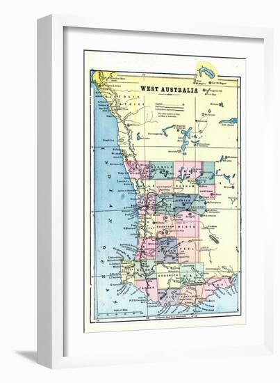 1898, Australia, West Australia-null-Framed Giclee Print