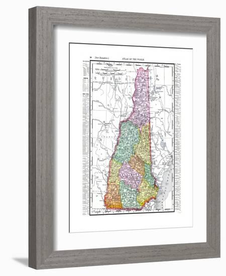 1898, New Hampshire-null-Framed Giclee Print