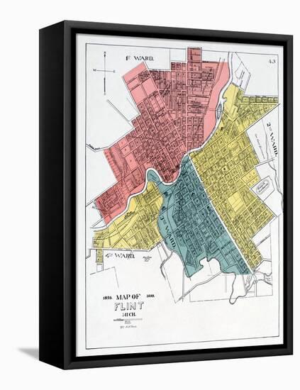 1899, Flint, Michigan, United States-null-Framed Premier Image Canvas