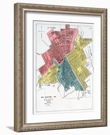 1899, Flint, Michigan, United States-null-Framed Giclee Print