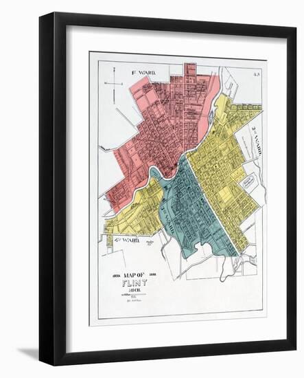 1899, Flint, Michigan, United States-null-Framed Giclee Print