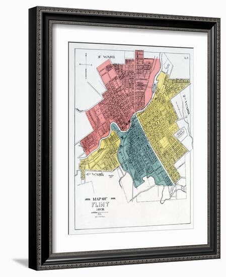 1899, Flint, Michigan, United States-null-Framed Giclee Print