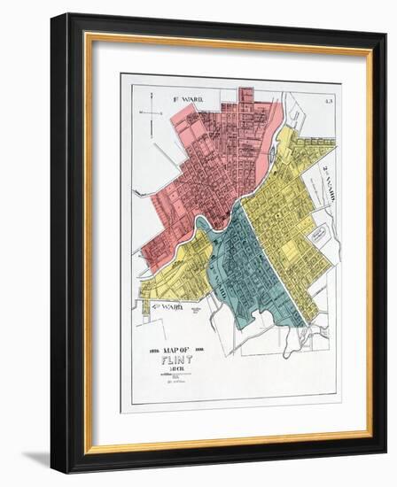 1899, Flint, Michigan, United States-null-Framed Giclee Print