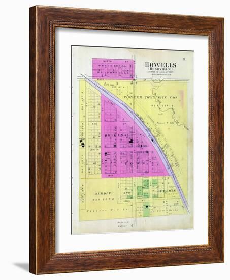 1899, Howells, Bushville, Nebraska, United States-null-Framed Giclee Print