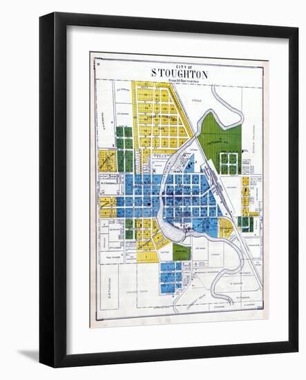 1899, Stoughton City, Wisconsin, United States-null-Framed Giclee Print