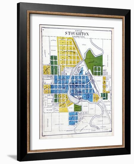 1899, Stoughton City, Wisconsin, United States-null-Framed Giclee Print