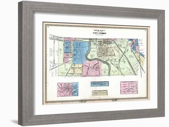 1899, Warren City - South, Ohio, United States-null-Framed Giclee Print