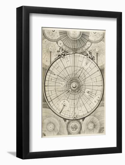 18th Century Astronomical Diagrams-Library of Congress-Framed Photographic Print