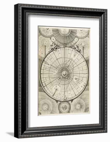 18th Century Astronomical Diagrams-Library of Congress-Framed Photographic Print