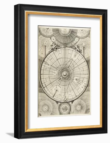 18th Century Astronomical Diagrams-Library of Congress-Framed Photographic Print