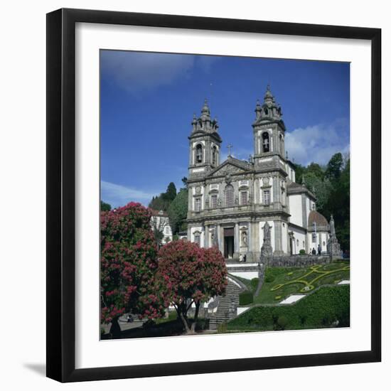 18th Century Bom Jesus Do Monte Church in the City of Braga in the Minho Region, Portugal-Christopher Rennie-Framed Photographic Print