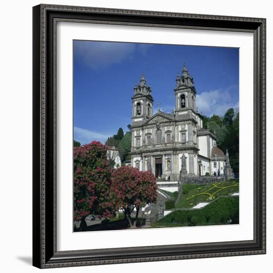 18th Century Bom Jesus Do Monte Church in the City of Braga in the Minho Region, Portugal-Christopher Rennie-Framed Photographic Print