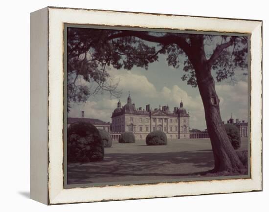 18th Century England, Houghton Hall, Norfolk, England-William Sumits-Framed Premier Image Canvas