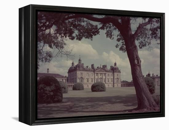 18th Century England, Houghton Hall, Norfolk, England-William Sumits-Framed Premier Image Canvas