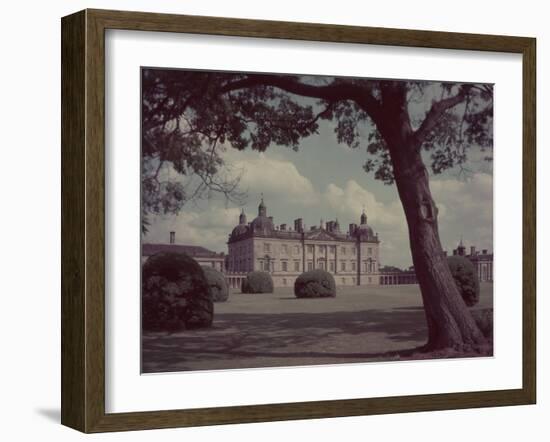 18th Century England, Houghton Hall, Norfolk, England-William Sumits-Framed Photographic Print