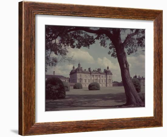 18th Century England, Houghton Hall, Norfolk, England-William Sumits-Framed Photographic Print