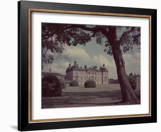 18th Century England, Houghton Hall, Norfolk, England-William Sumits-Framed Photographic Print