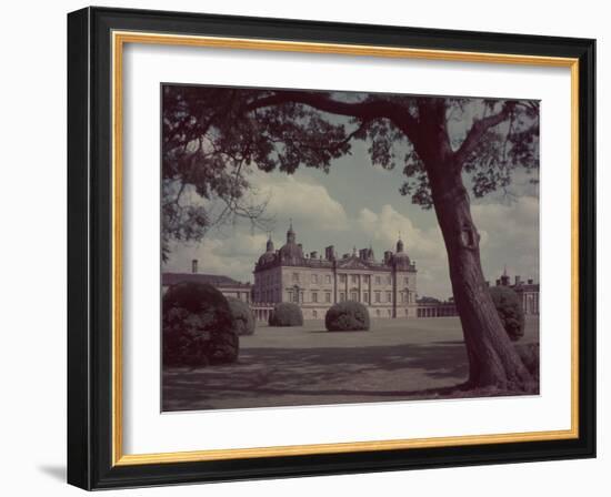 18th Century England, Houghton Hall, Norfolk, England-William Sumits-Framed Photographic Print