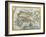 18Th Century Map of Japan-null-Framed Giclee Print