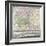 18th Century Map of London and its Environs-null-Framed Giclee Print