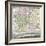 18th Century Map of London and its Environs-null-Framed Giclee Print