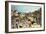 18th Century Mayfair Cattle Market-Margaret Loxton-Framed Giclee Print