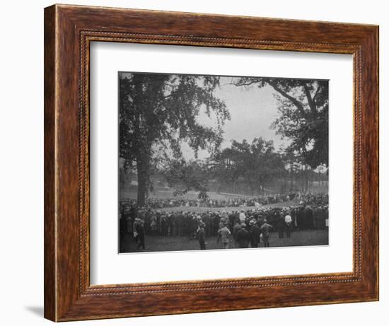 18th green, The Country Club, Brookline, Massachusetts, 1925-null-Framed Photographic Print