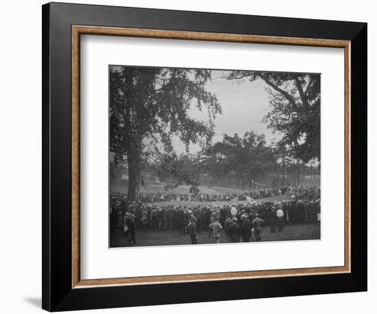 18th green, The Country Club, Brookline, Massachusetts, 1925-null-Framed Photographic Print